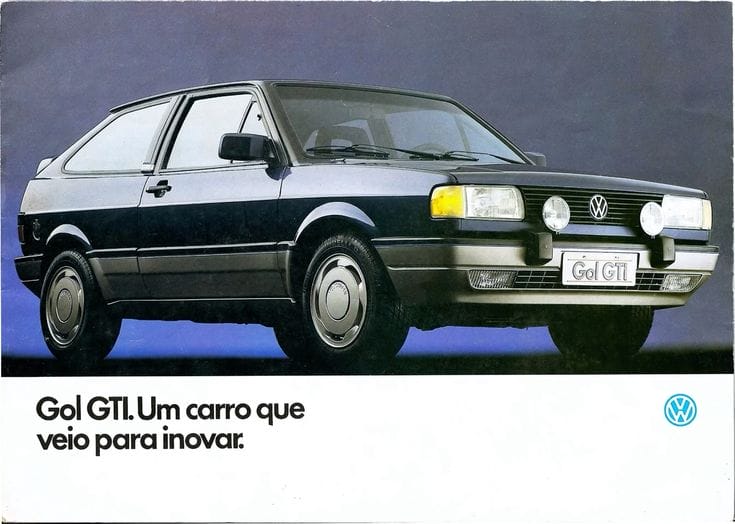 gol gti quadrado 1989